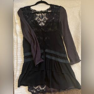 Free people button tunic size XS